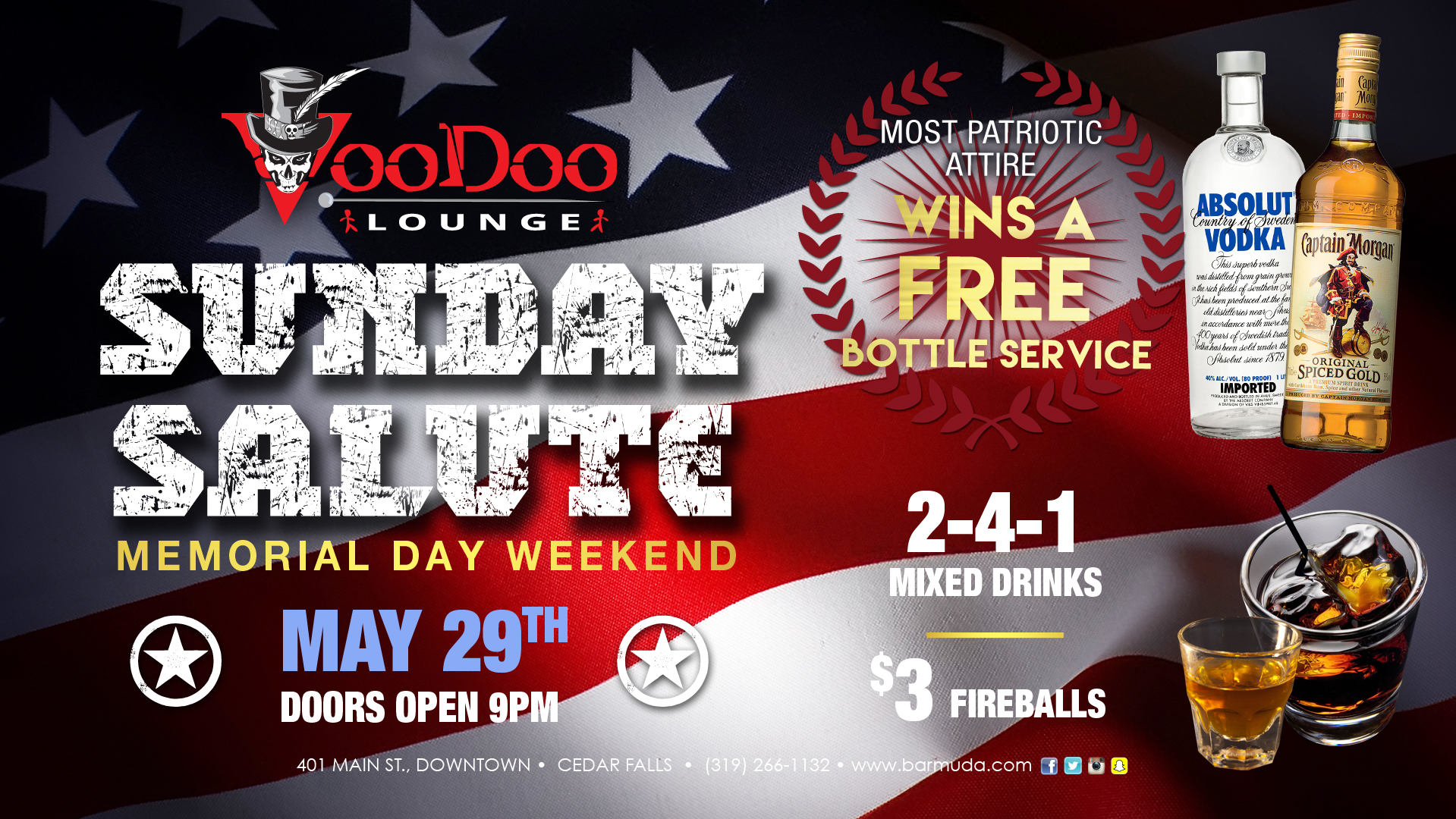 VCF Memorial Day TV Marquee